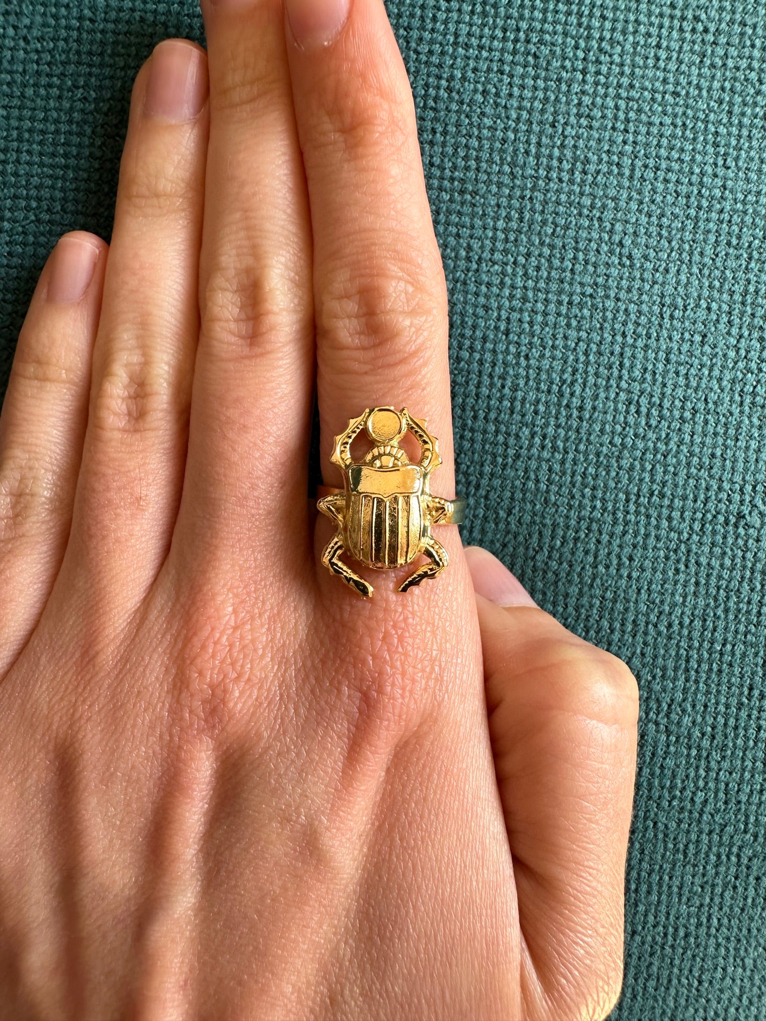 BagueMiniScarabeedore-