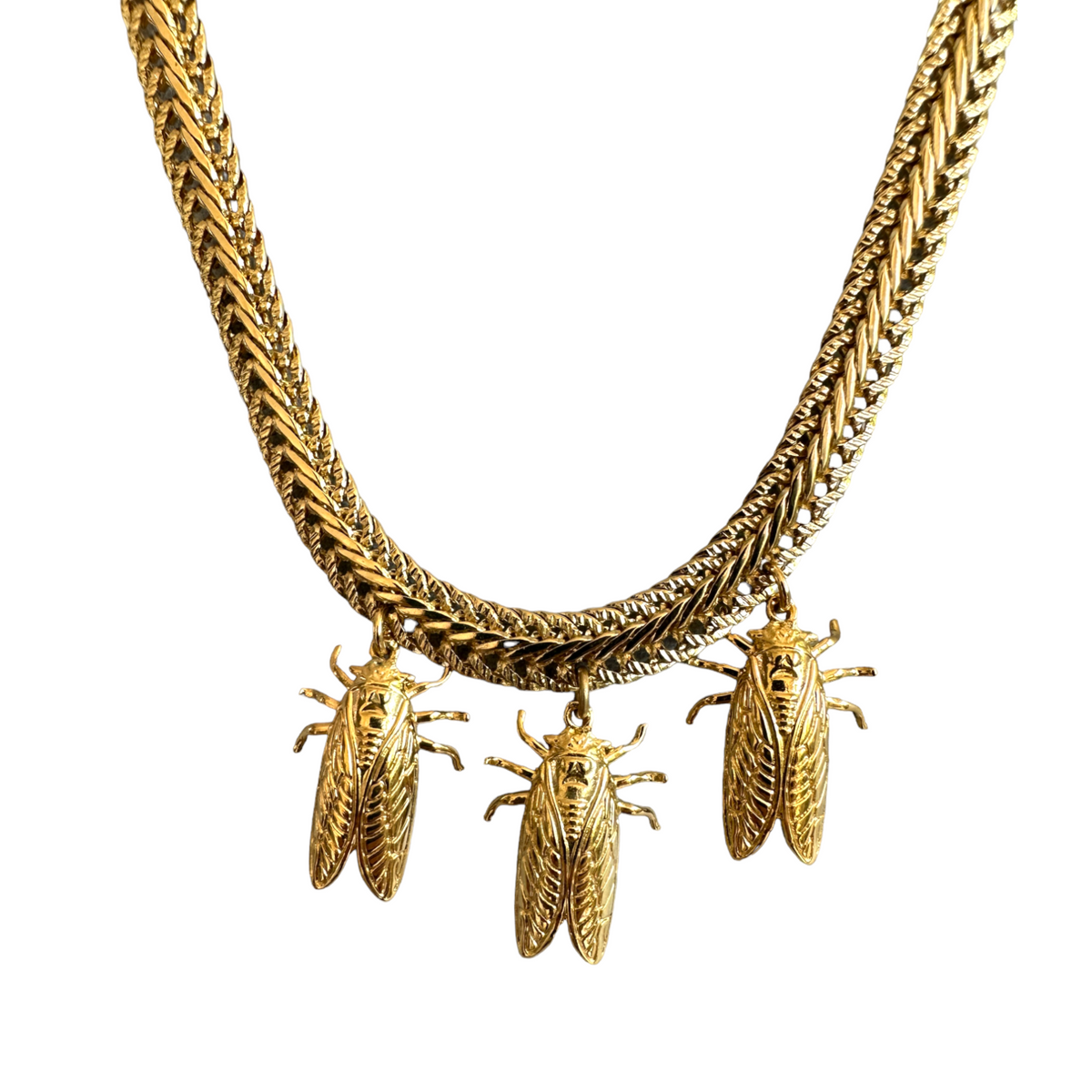 Buy The Gold Mesh Accent Necklace | JaeBee Jewelry