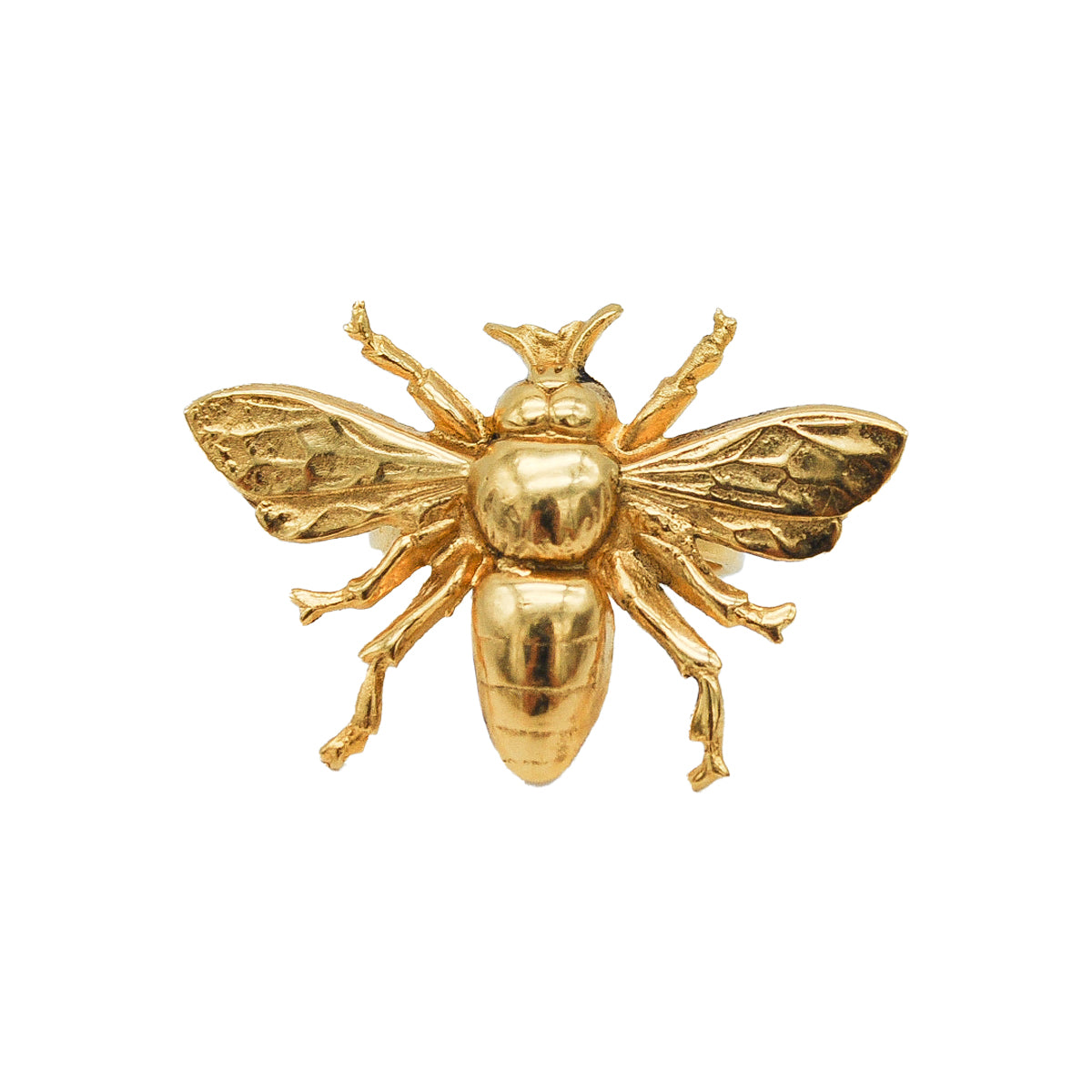 Bague Scorpion Femme Or Métal Extensible - Bijou Animal Mode Désert Avec Strass