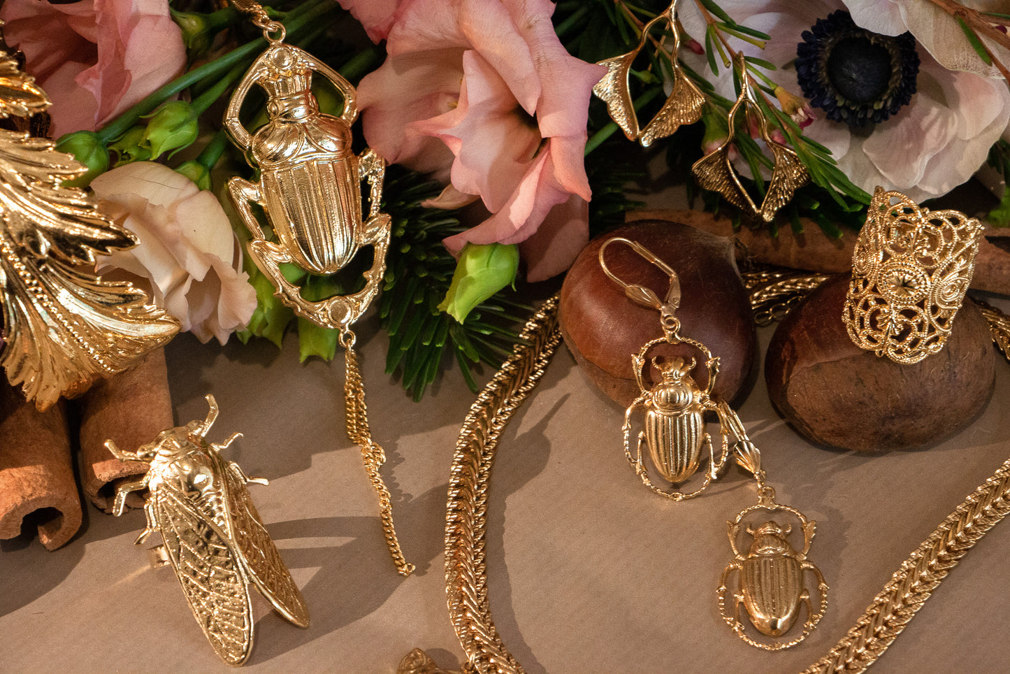 Christmas jewelry selection
