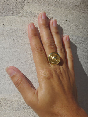 
                  
                    Petit Dôme Gold Ring
                  
                