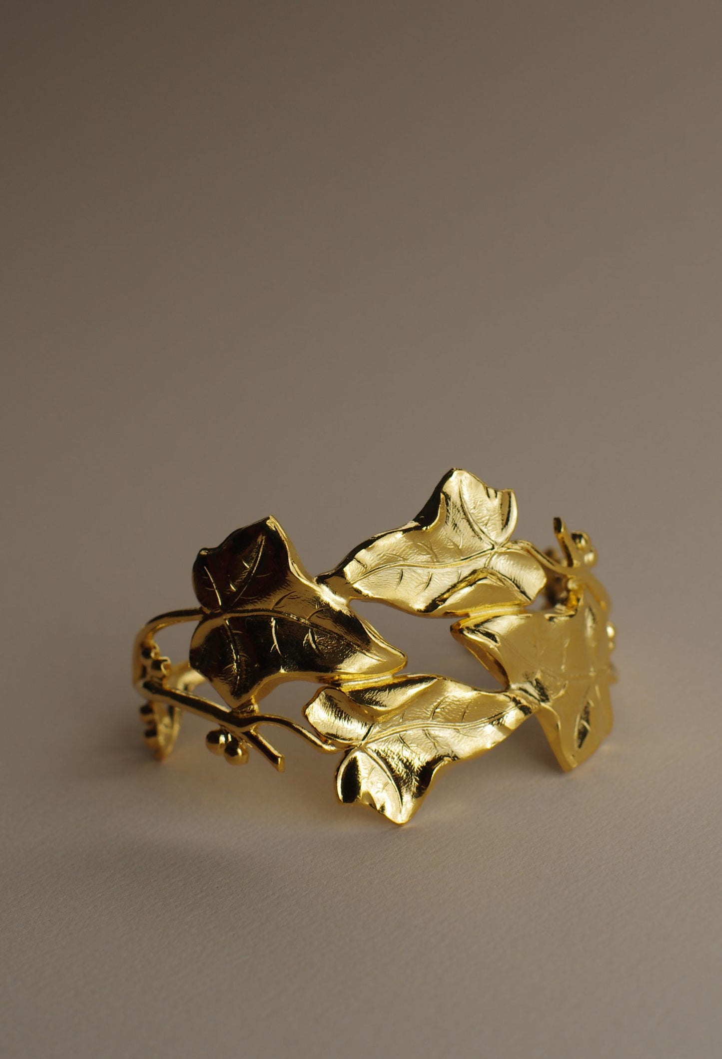 Gold Ivy Cuff
