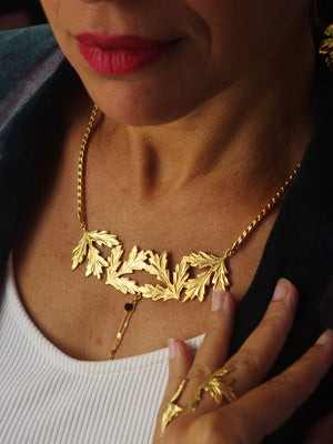 
                  
                    Ella gold necklace
                  
                