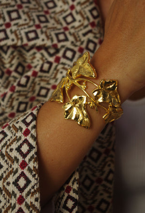 
                  
                    Gold Ivy Cuff
                  
                