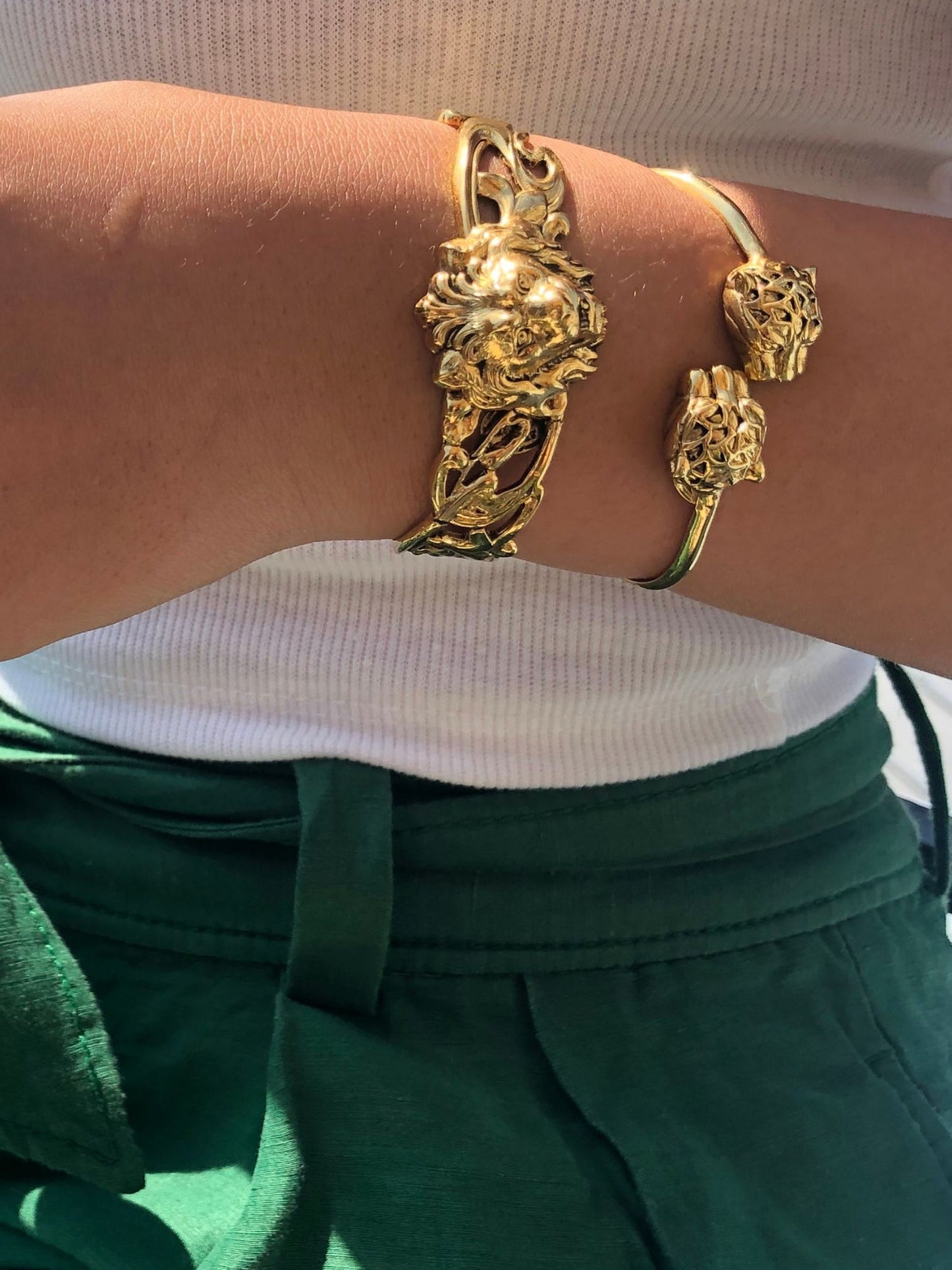 Golden Lion Bracelet
