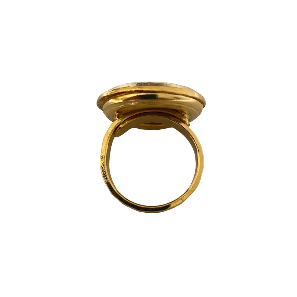 
                  
                    Petit Dôme Gold Ring
                  
                