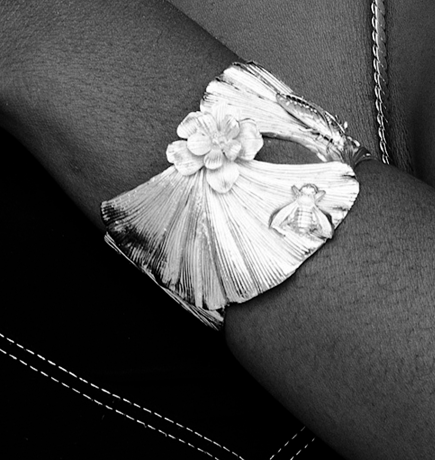 Prisca Silver Cuff