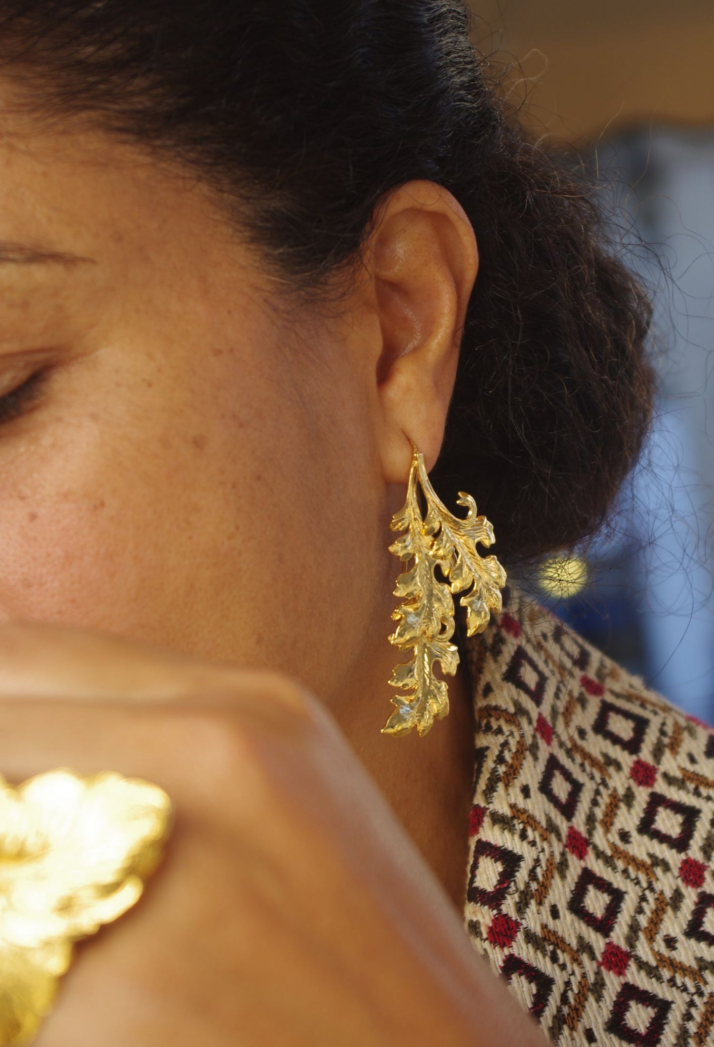 Golden Marly Earrings