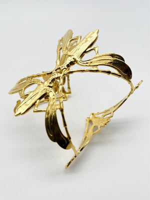 
                  
                    Golden Scarab Winged Cuff
                  
                