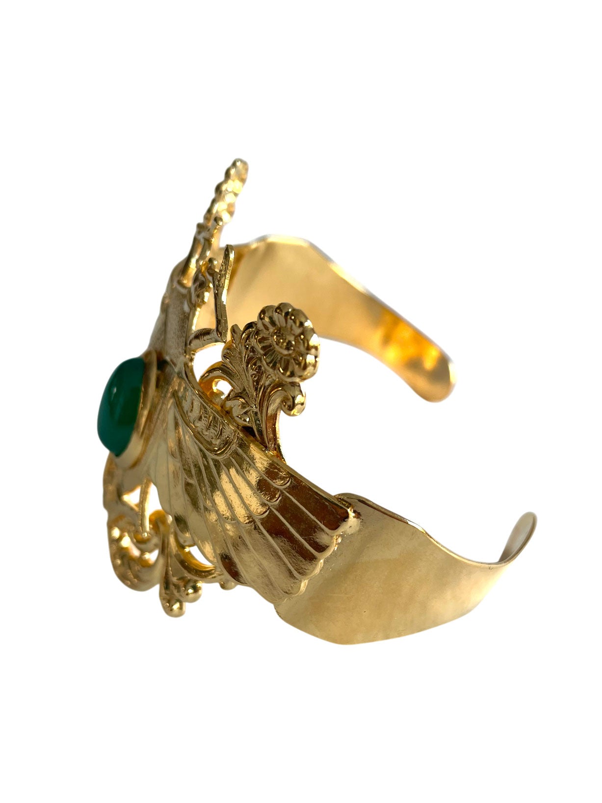 Bracelet Scarabée Khé Jade Vert