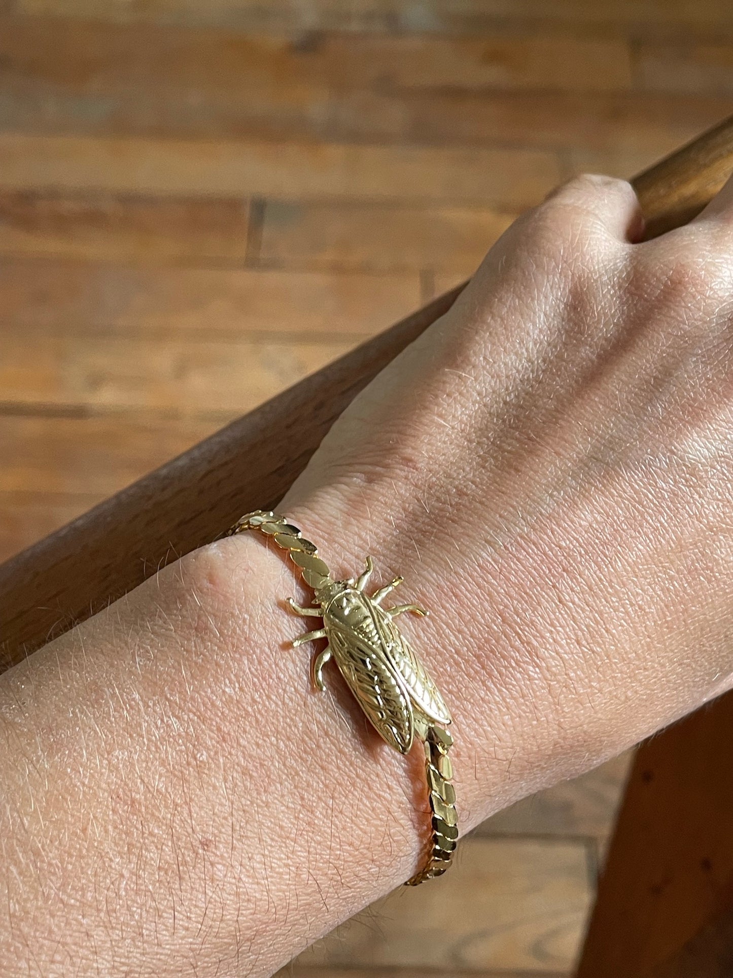 Petite Cigale Cica Gold Bracelet