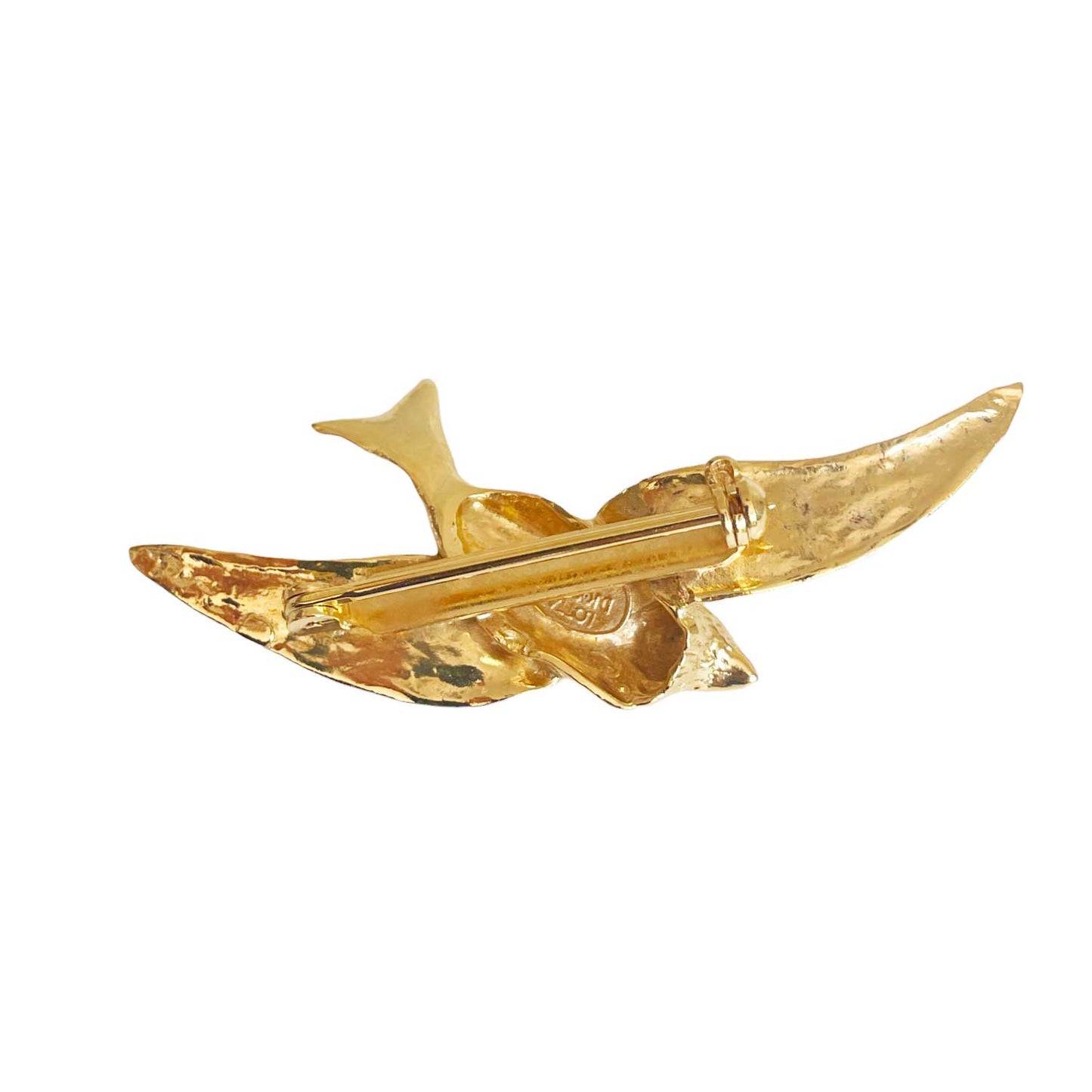 Golden Bird brooches