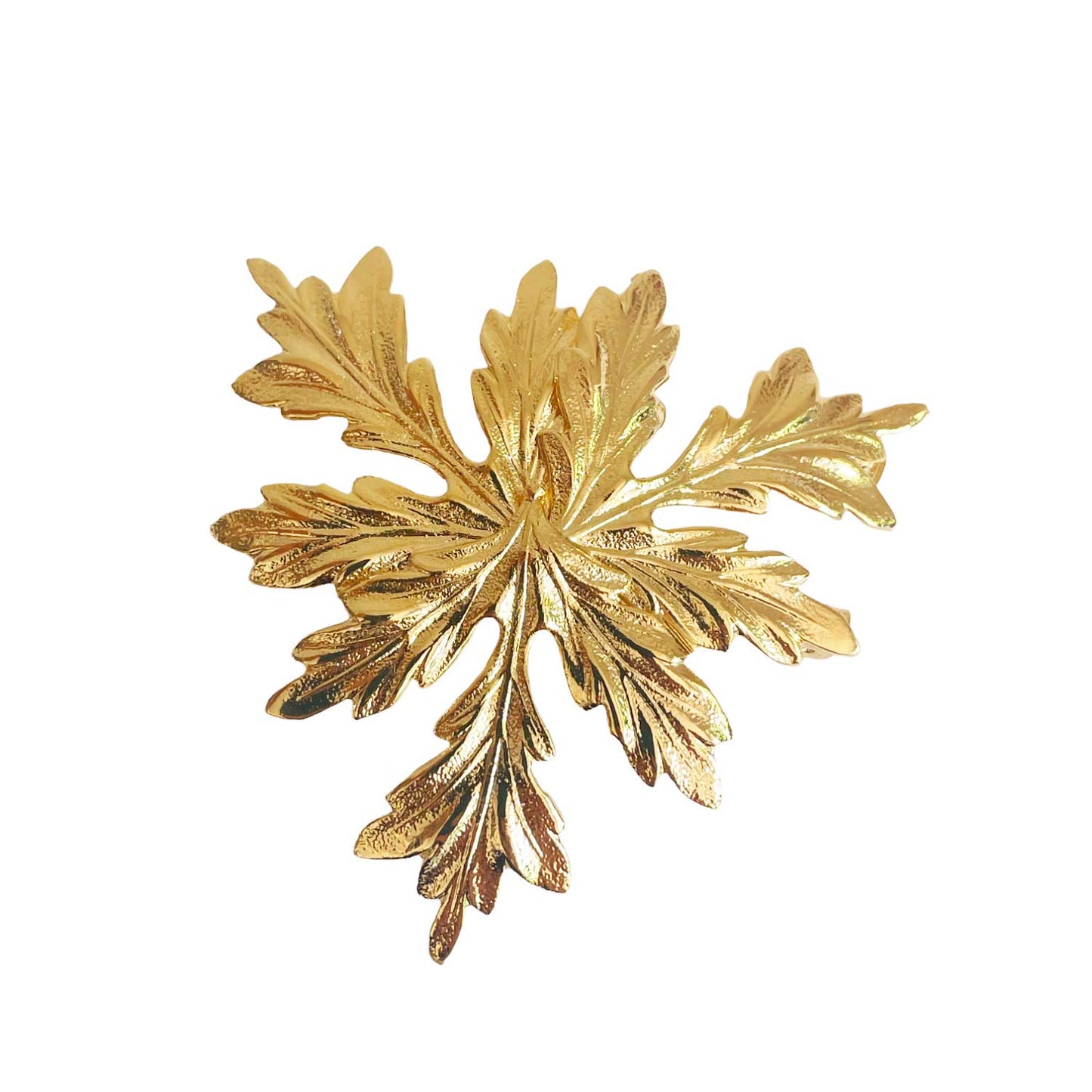 Golden Flake Brooch