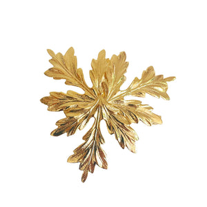 
                  
                    Golden Flake Brooch
                  
                