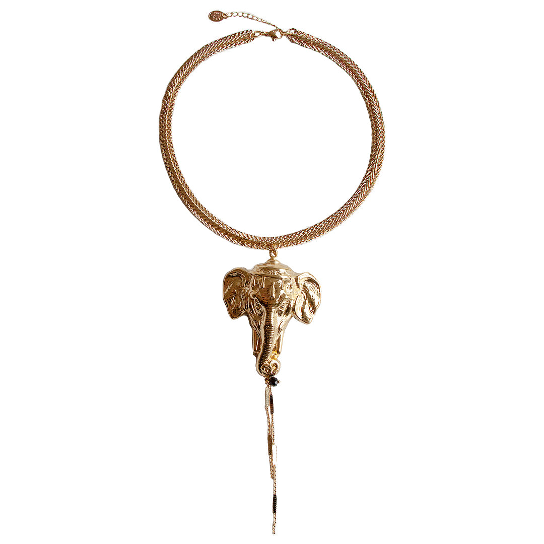 Golden Elephant necklace