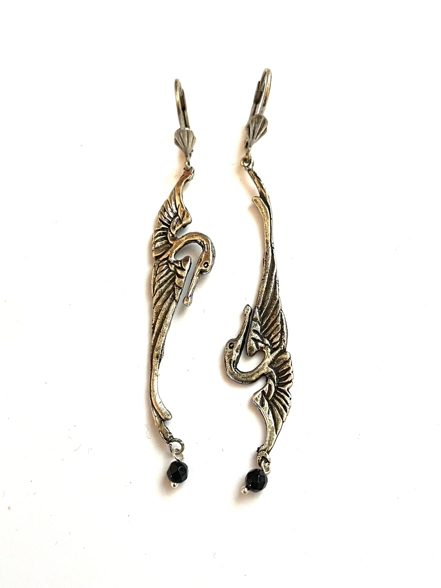 Heron Earrings