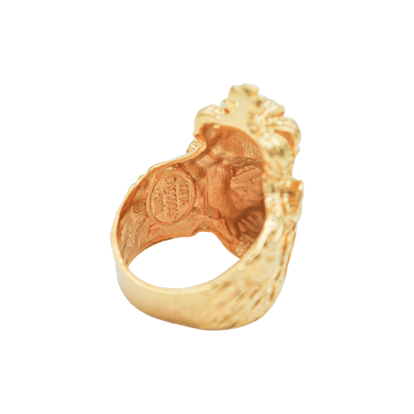 Golden Lion King Ring