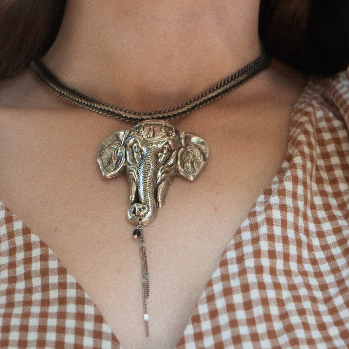 Elephant necklace