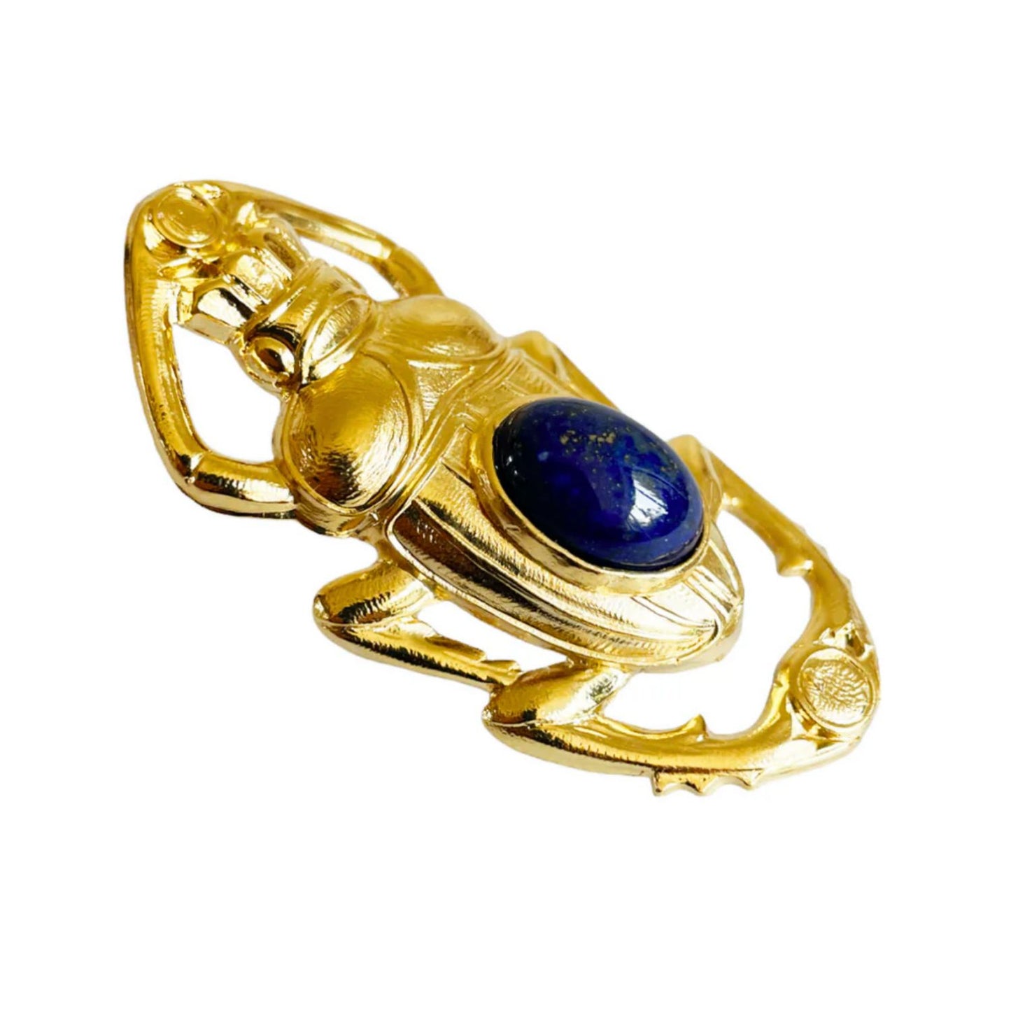 Lapis Lazuli gold Oscar ring