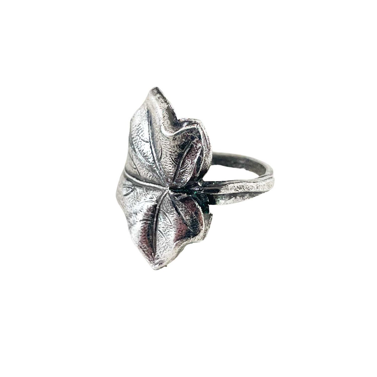 Silver Ivy Ring