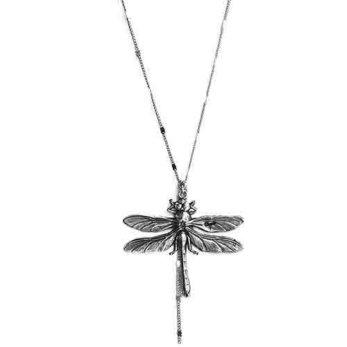 Dragonfly long necklace