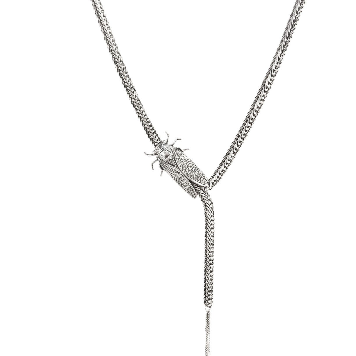 Cicada breastplate necklace