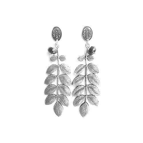 Acacia leaf earrings