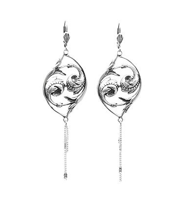 Double Arabesque Earrings