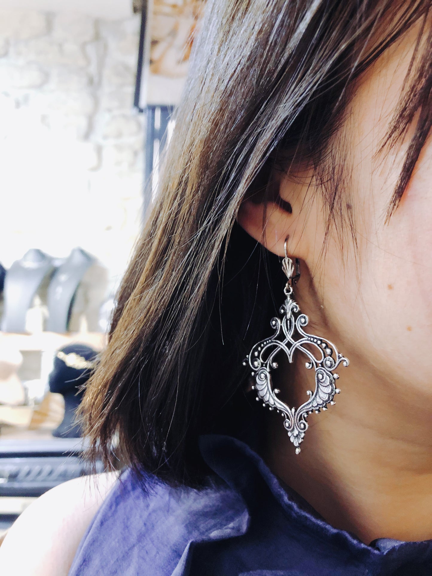Frame Filigree Earrings