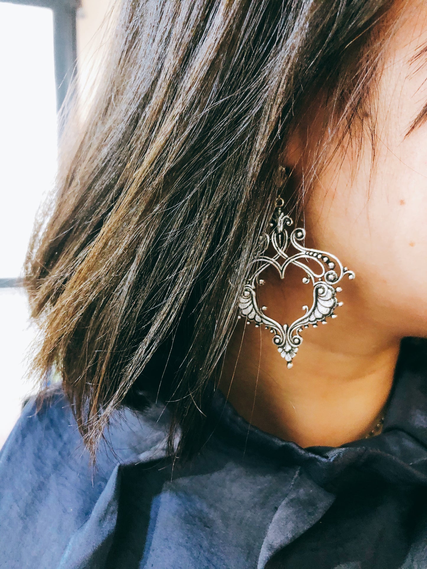 Frame Filigree Earrings