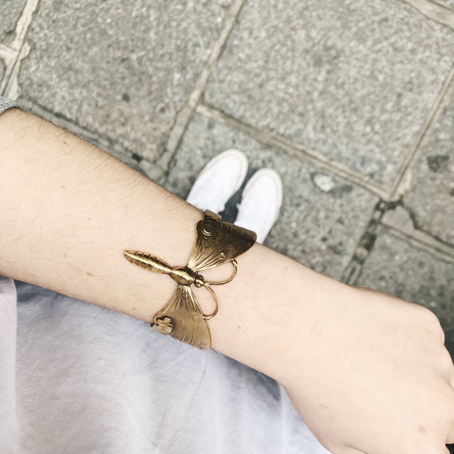 Golden Butterfly Bracelet