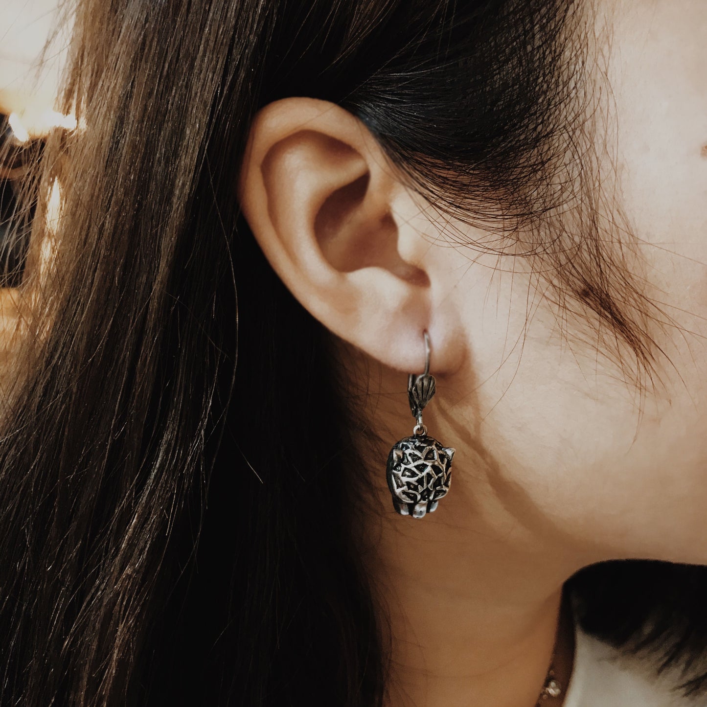 Mini Panther Earrings