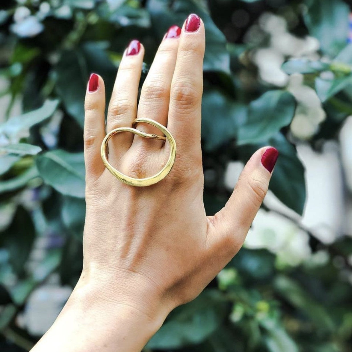 Infinity Gold Ring