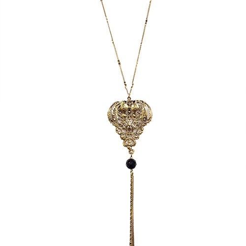 Golden Fili Baroque Necklace
