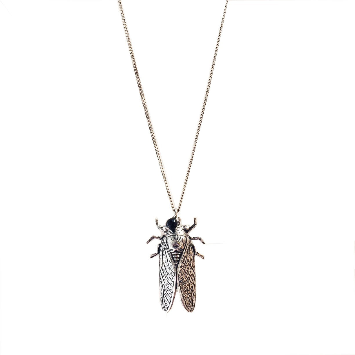 Cigale long necklace