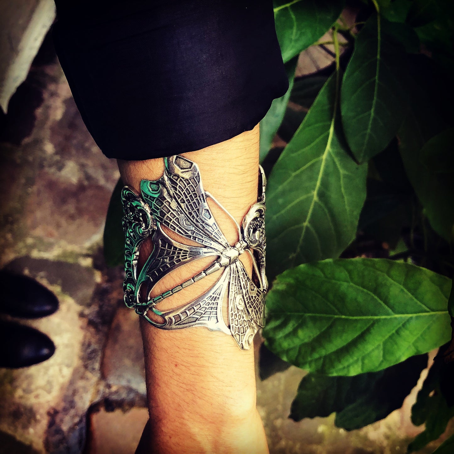 Dragonfly cuff on Filigree