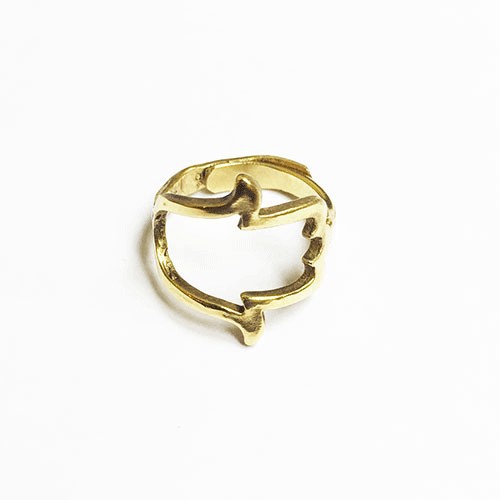 Hamsa Gold Ring