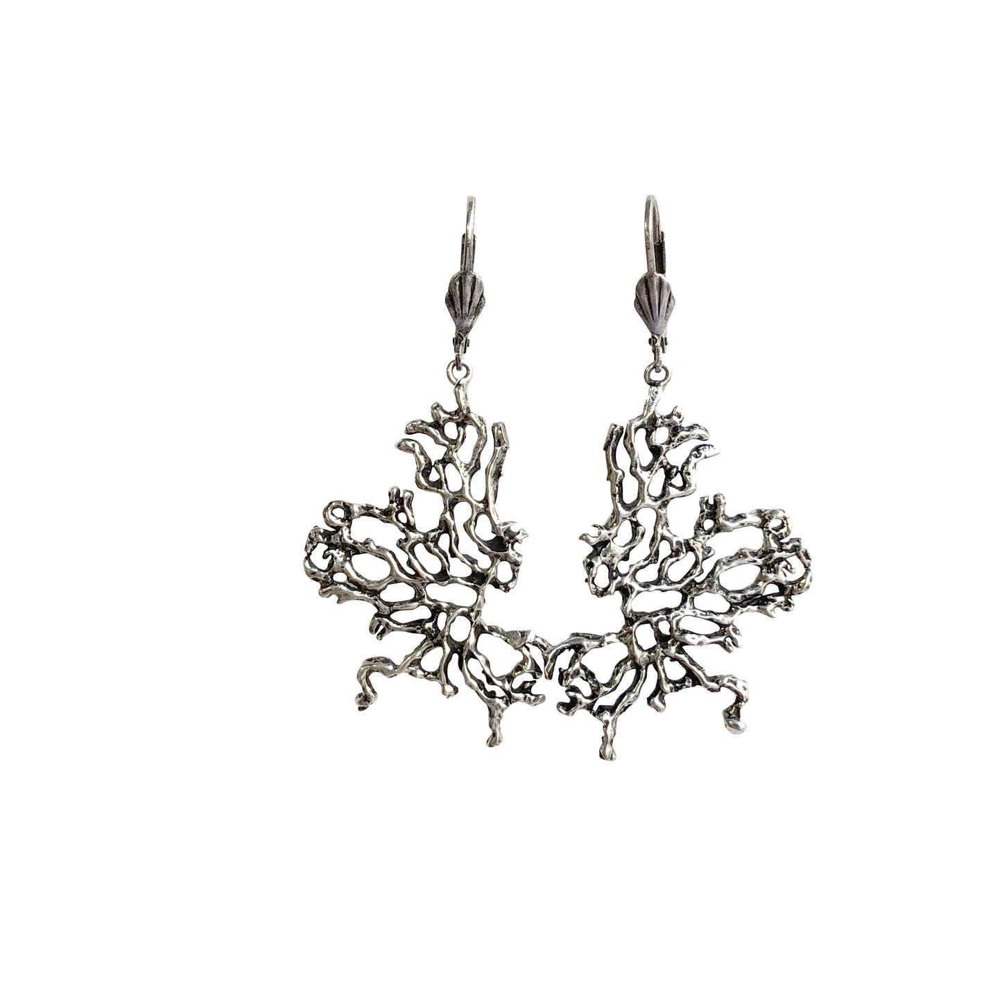 Coral Earrings