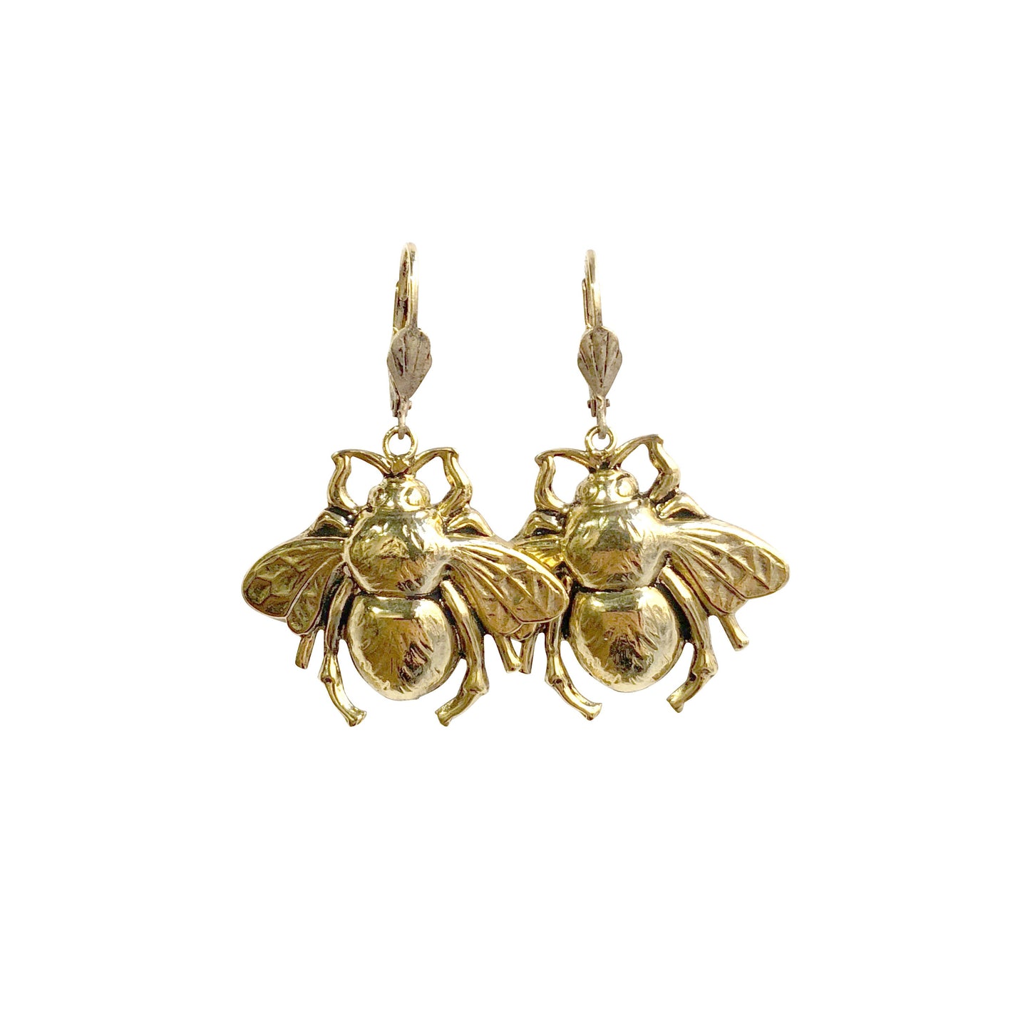 Bee Gold Earrings