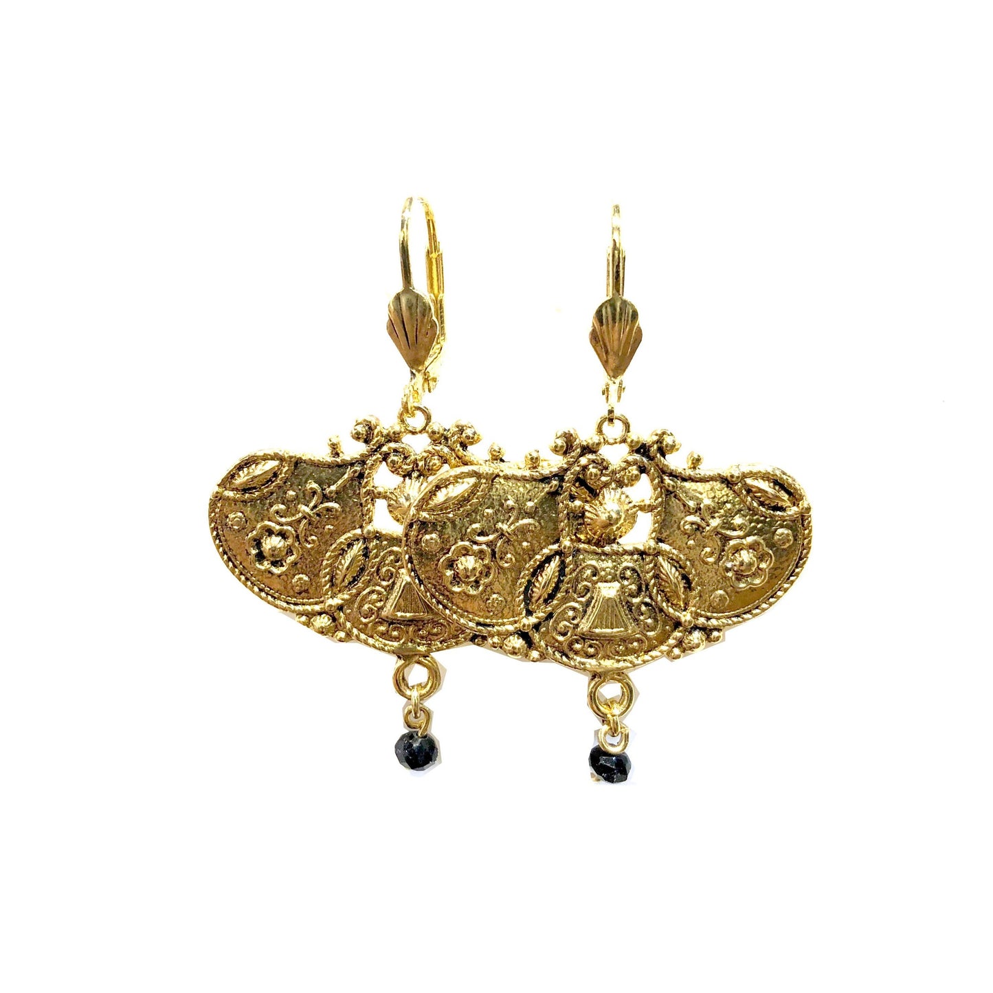 Baroque Gold Earrings