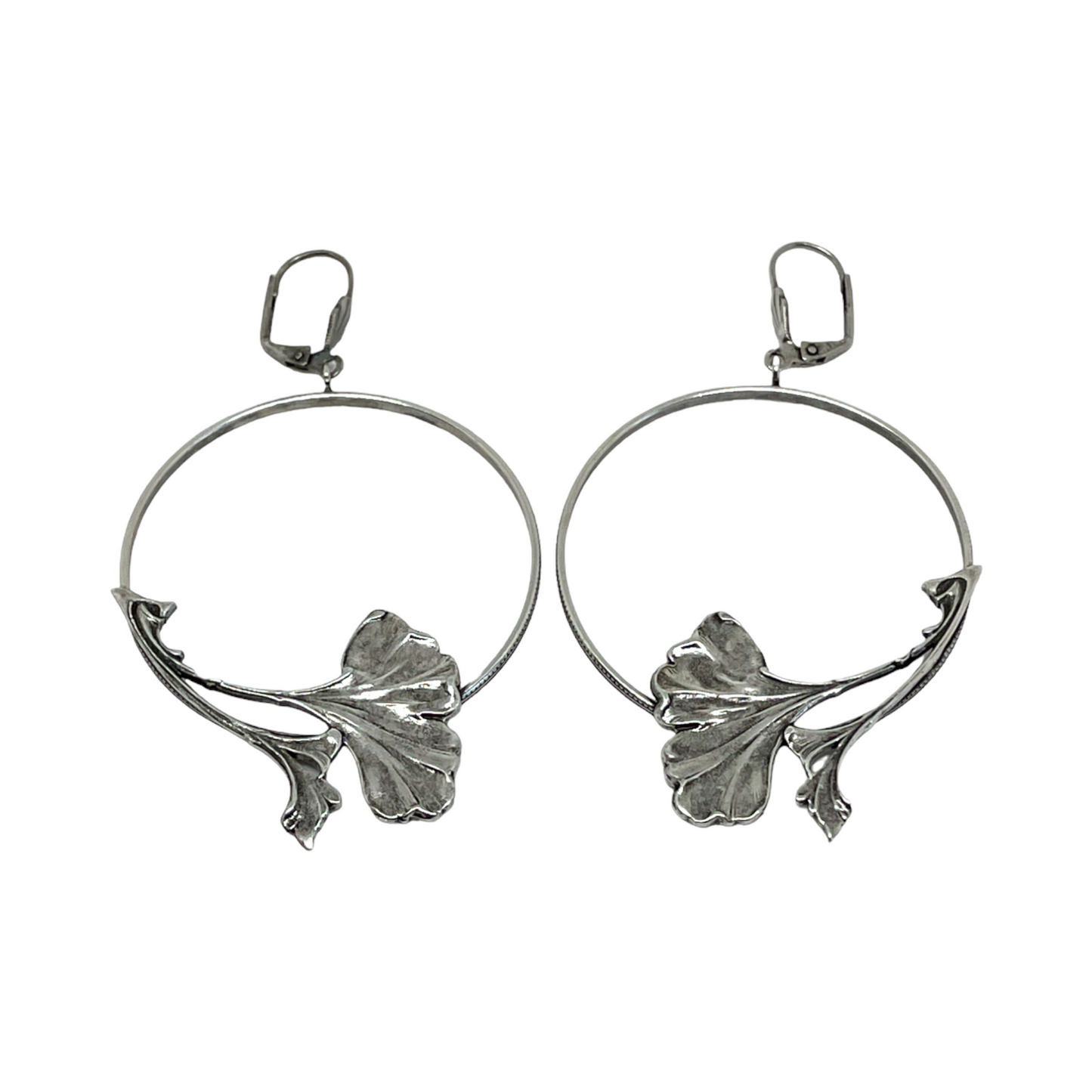 Ginkgo Orbit Earrings
