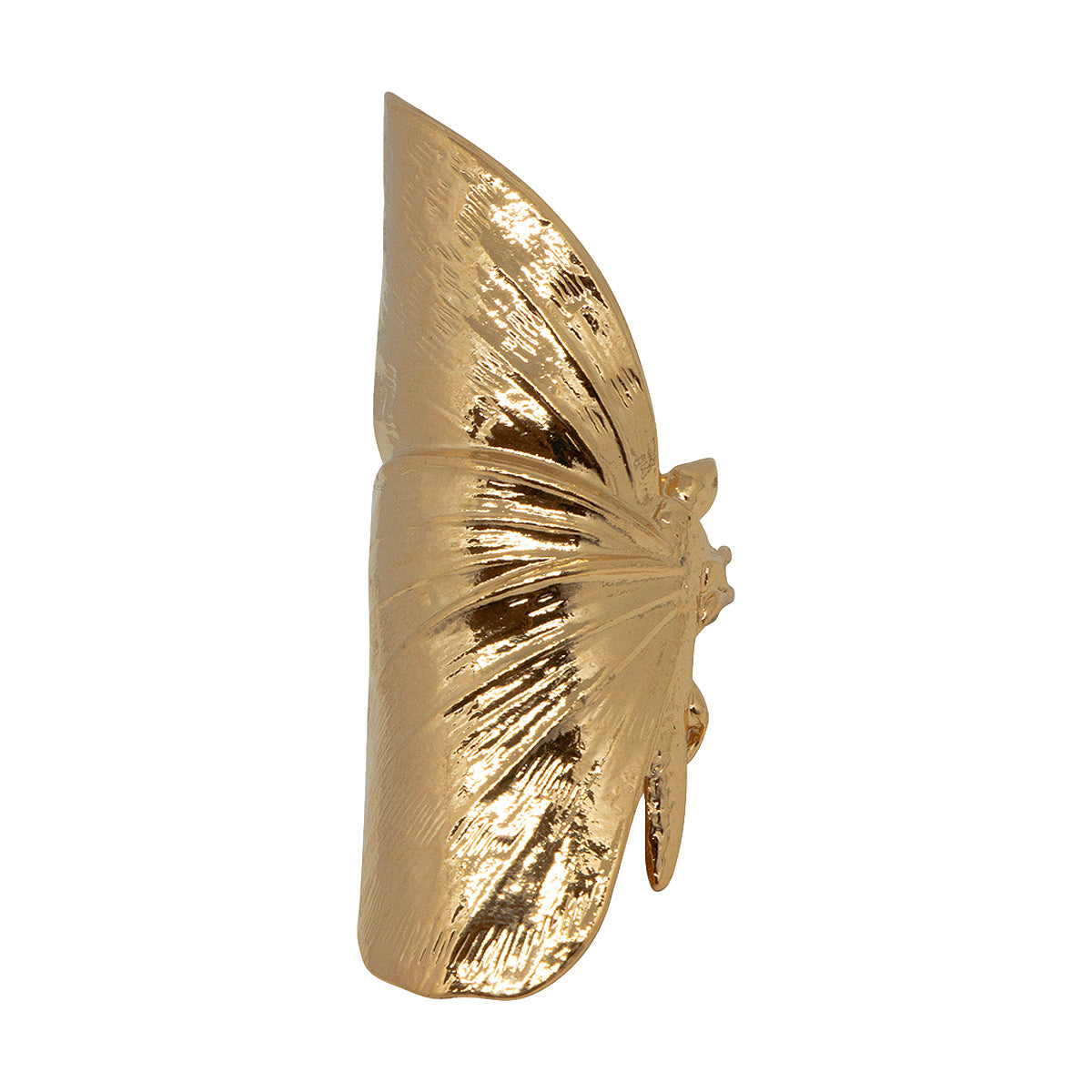 Faro Gold Butterfly Ring