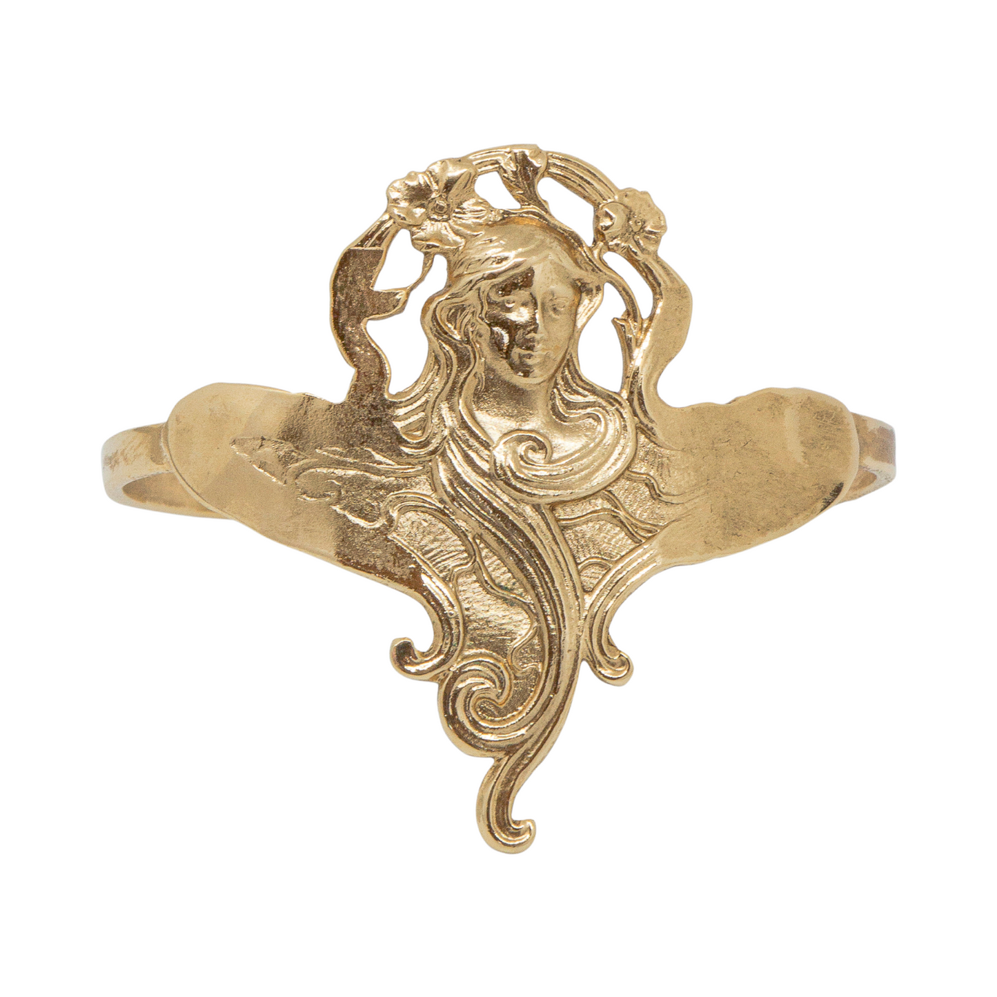Gold Cameo Bracelet