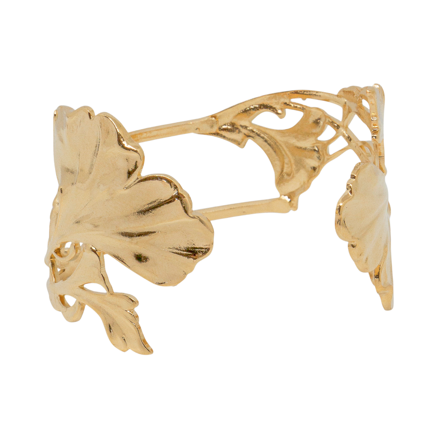 Ginkgo Gin Gold Bracelet