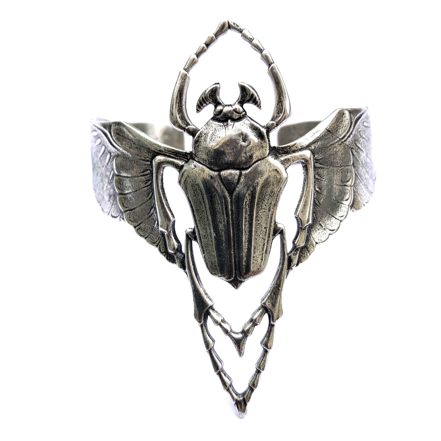 Beetle Silver Cuff