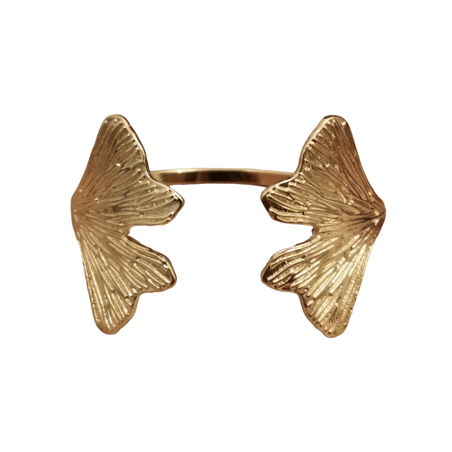 Small Ginkgo Leaf Gold Bracelet