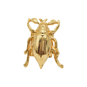 
                  
                    Gold ring with a Cockchafer beetle
                  
                