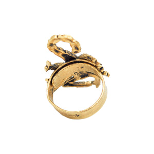 
                  
                    Golden Scorpion Ring
                  
                