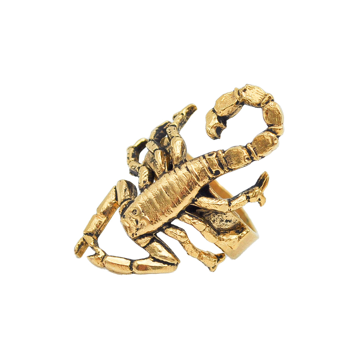 Golden Scorpion Ring