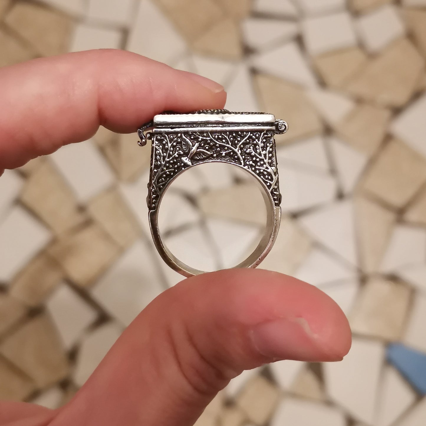 Snake Secret Box Ring